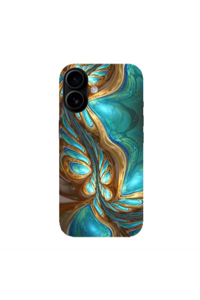 Other Apple Iphone 16 plus Marble Blurry Transparent Silicone TPU Θήκη