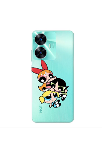 Other Realme C55 Powerpuff Transparent Silicone TPU Θήκη