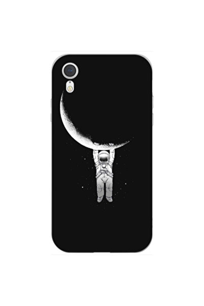 Other Apple iPhone Xr Swinging on the moon Transparent Silicone TPU Θήκη