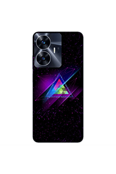 Other Realme Note 50 Triangle stars Transparent Silicone TPU Θήκη