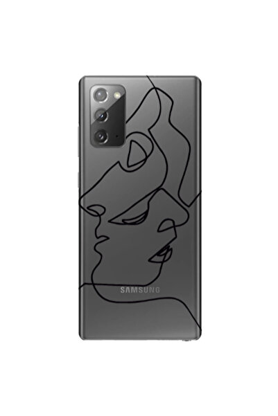 Other Samsung Note 20 intertwined Transparent Silicone TPU Θήκη