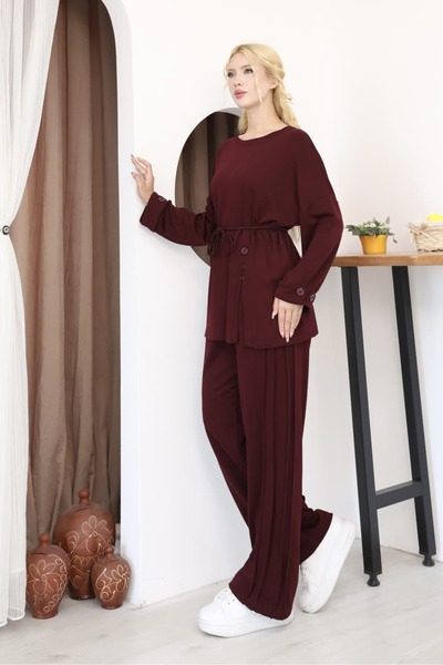 MODAELA Button Detailed Comfortable Stylish Set