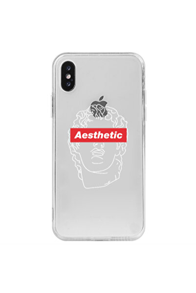 Other Apple iPhone Xs Aesthetic Transparent Silicone TPU Θήκη