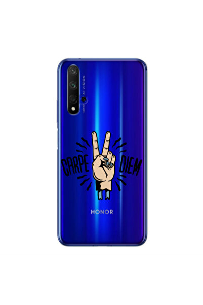 Other Huawei Nova 5 T Carpe Two Diem Transparent Silicone TPU Θήκη