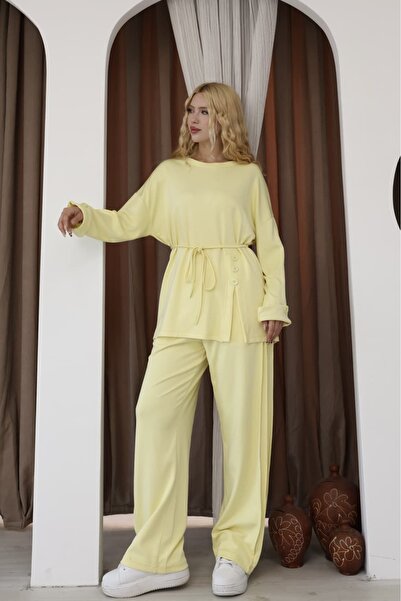 MODAELA Button Detailed Comfortable Stylish Set