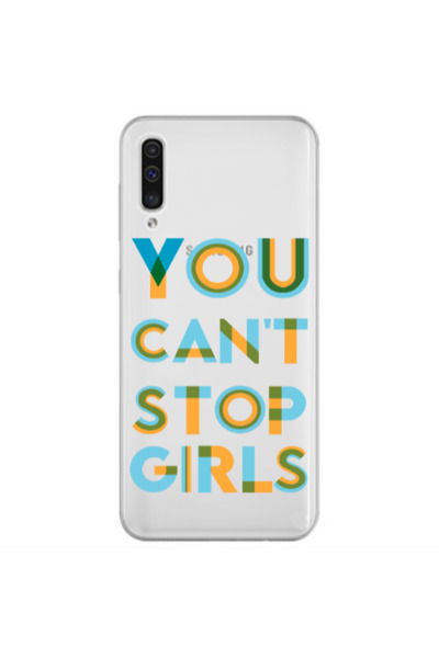 Other Samsung A50 You Cant Stop Girls Transparent Silicone TPU Θήκη