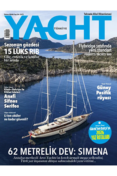 Doğan Burda Dergi Yayıncılık Yacht Türkiye Dergi Haziran 2026