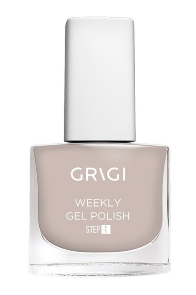 Grigi WEEKLY GEL POLISH STEP 1 607 Gray NUDE 12ML