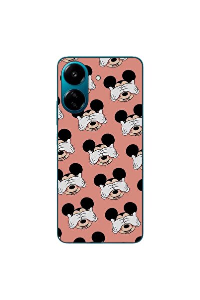 OEM Husa compatibila cu Xiaomi Redmi 13C 4G Silicon Gel Tpu Model Mickey Patt...