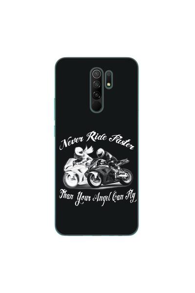 OEM Case compatible with Xiaomi Redmi 9 Silicone Gel Tpu Pattern Never Ride F...