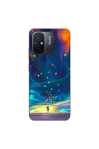 OEM Husa compatibila cu Xiaomi Redmi 12C Silicon Gel Tpu Model Baloane Univers