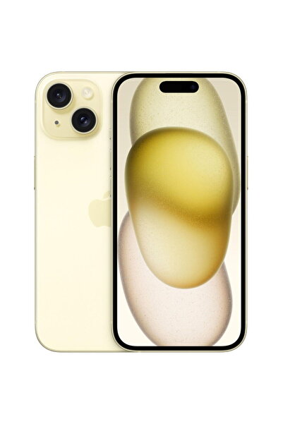 Apple Mobile phone iPhone 15, 512GB, 5G, Yellow