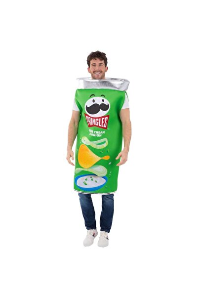 Fun Fashion Πρίνγκλς Σάρραντ Κρέμα & Κρεμμυδάκια Αποκριάτικη Στολή