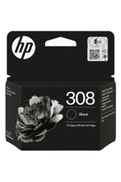 HP Ink Cartridge 308, Original, 160 pages, Black