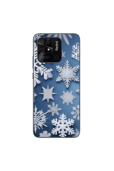 OEM Husa compatibila cu Xiaomi Redmi 10C Silicon Gel Tpu Model Fulgi de Zapada