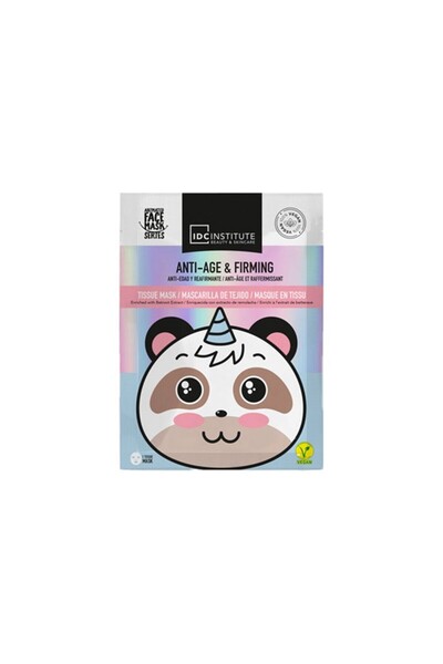 IDC Institute VEGAN CUTE ANIMALS ANIMATED PANDA ΜΑΣΚΑ ΠΡΟΣΩΠΟΥ ΓΙΑ ΑΝΤΙΓΗΡΑΝΣ...
