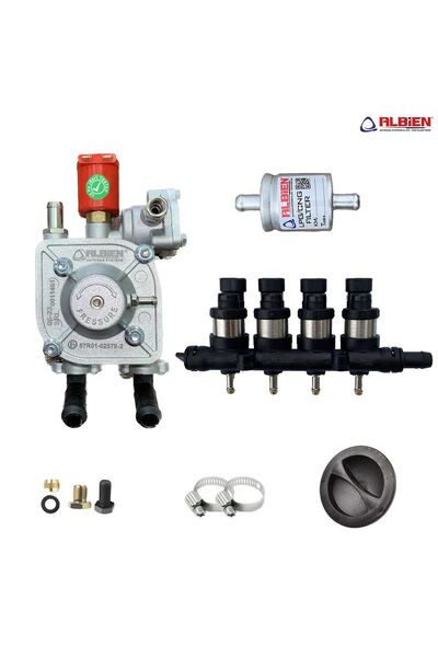 ALBİEN Atiker Uyumlu Gaz Kesicili Sıralı Sistem Regülatör 110kw + Albien Ultr...
