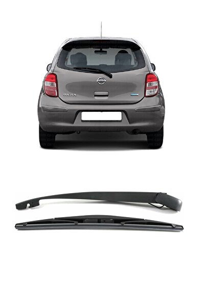 cme parts Nissan Micra K13 2010-2016 Uyumlu Arka Cam Silecek Kolu Ve Süpürges...