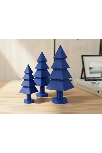 OEM Set 3 Figurine Decorative Minimaliste Stil Copac Obiect Decorativ Interio...