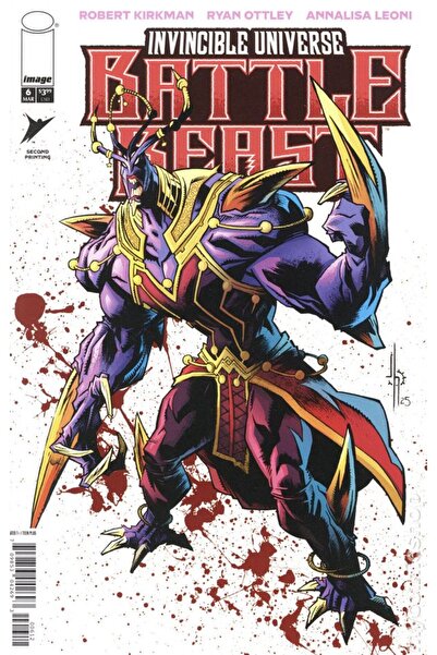 Kolektif Kitap Invincible Universe Battle Beast #6G (ingilizce)