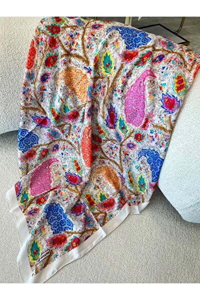 Modario وشاح قطني من سييان بنمط 3 26 - 13