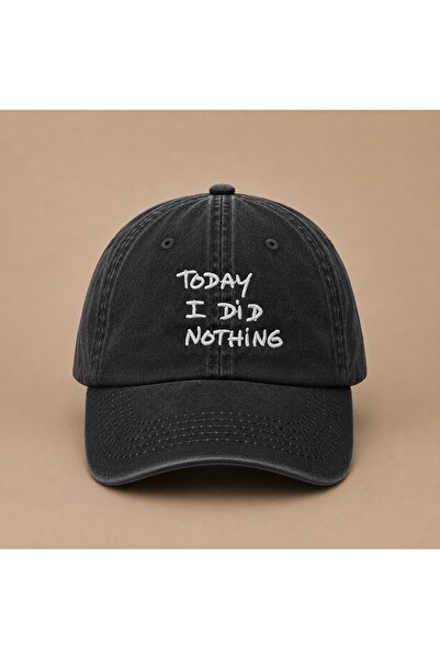 WeavedCo Today I Did Nothing''I Didn'T Do Anything Today'' Written Vintage Wa...