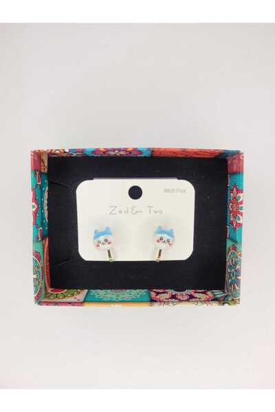 ÖZÇTAKI Steel Children's Earrings - Clip-On (Non-Pierced) - for Non-Pierced Ears