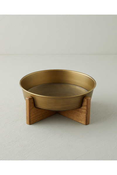 English Home Ariona Metal Dekoratif 27X27X10 cm Gold