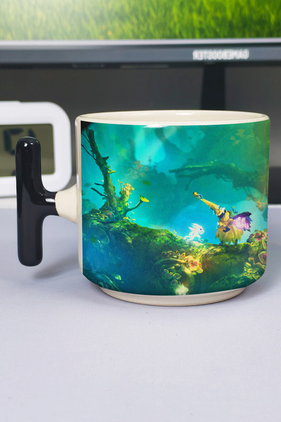 ZipZap Ori and the Will of the Wisps Printed Ceramic Luxury Mug (1 Piece) T-S...