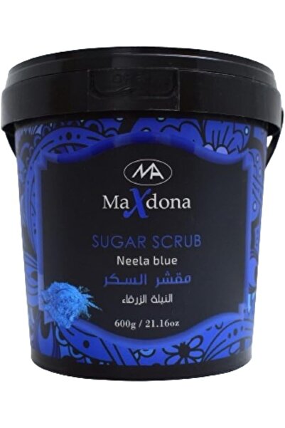 MAXDONA مقشر السكر بالنيله الزرقاء للبشرة 600جرام .من ماكسدونا