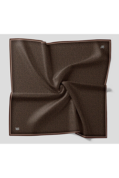 Levidor Crystal Scarf Sprout Pattern Brown