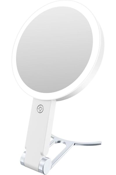 Arabest Lighted Makeup Mirror, Double Sided Mirrors, Dimmable Touch Screen, A...