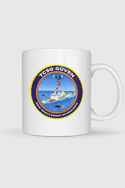 Bahriyeli Collection Tcsg Güven Logo Printed Mug