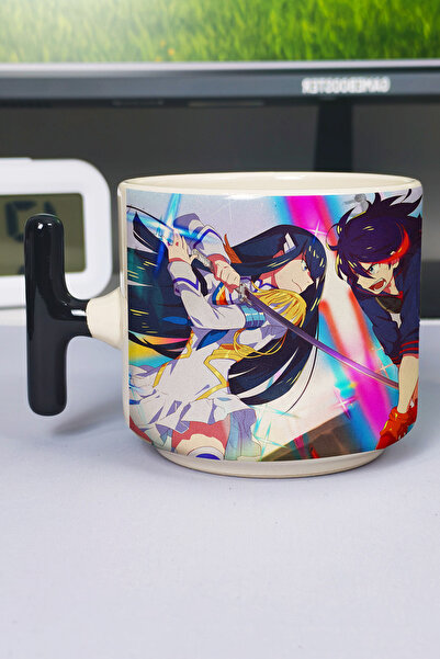 ZipZap كوب سيراميك فاخر مطبوع عليه رسومات أنمي Kill la Kill (قطعة واحدة) على ...