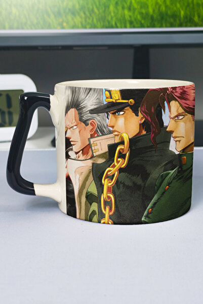 ZipZap Jojo No Kimyou Na Bouken Part General Anime Printed Ceramic Luxury Mug...