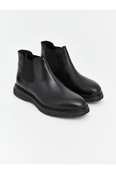 LC Waikiki Nevavm Genuine Leather Men's Boots with a Difference