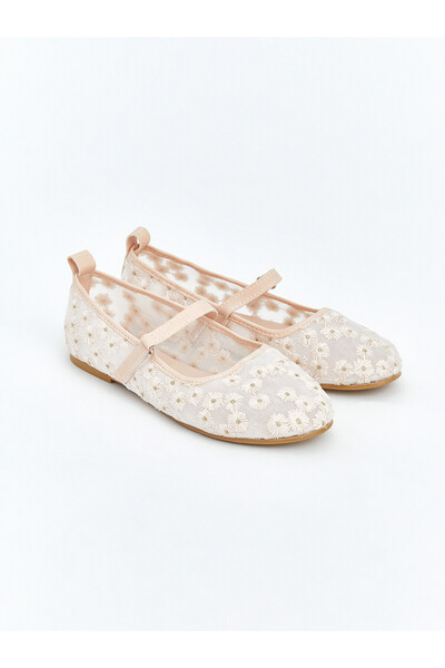 LC Waikiki Two Mt Shop Quality Lcw Steps Pink Girls' Ballet Flats