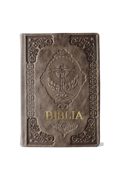 Monolight Biblia de la Bucuresti (1688) – marime mare, coperta naturala din p...