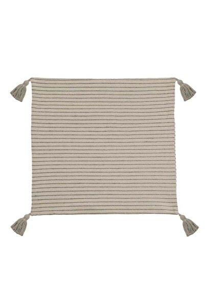 OEM Față de pernă decorativă, Multicolor, 45 x 45, Cu ciucuri, cu fermoar, ca...