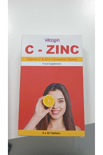 vitazen C-ZINC CHEWABLE TABLETS 30S