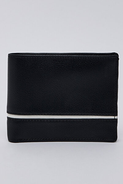 R&B Contrast Trim Bi-Fold Wallet