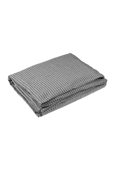 OEM Cuvertură decorativă pentru pat și canapea, Textil, Gri, 280 x 180, Cu fr...