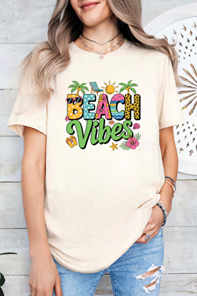 Sarah's Boutique Women's T-shirt – 100% cotton – Tropical Vibes