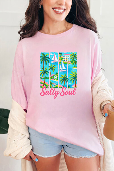 Sarah's Boutique Women's T-shirt – 100% cotton – Salty Soul