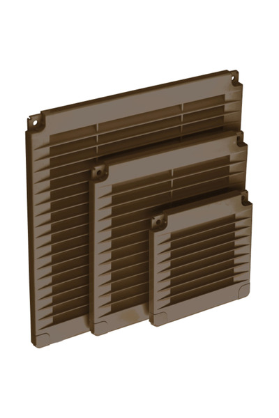 Karro Grila aerisire simpla KARRO, 300mmx300mm, Maro