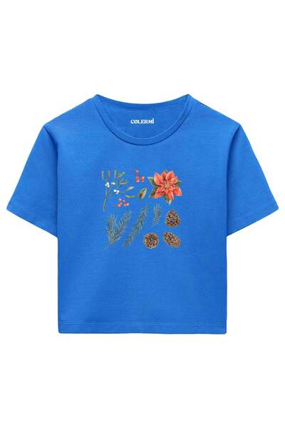 Colermi Floral Women's Crop T-Shirt