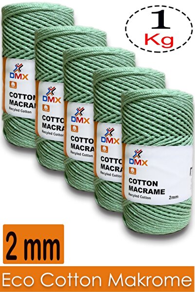 Diva İplik Dmx Bumbac Macrame (5x200 Gr) - Pachet de 5 - Culoare -487