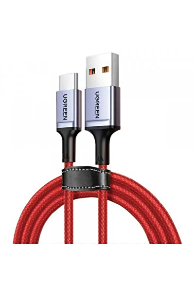 Ugreen USB-A - USB-C Data and Charging Cable US505, 60W, 1m, Red