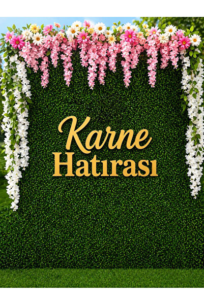PROMISEBACKDROP2 150x200 cm, Karne Hatırası, Okul Etkinlik Kumaş Fon