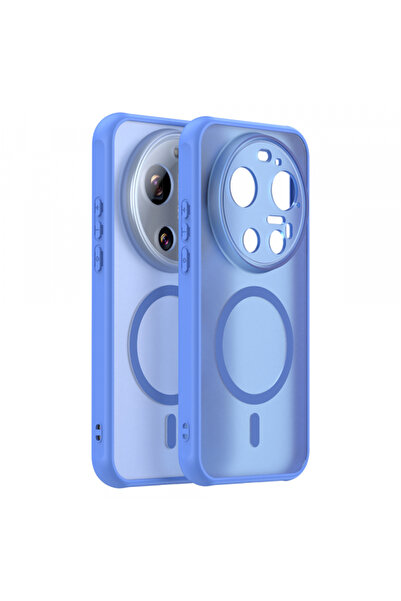Techsuit Husa MagSafe pentru Xiaomi 17 Ultra, Techsuit, HaloFrost II, Albastra